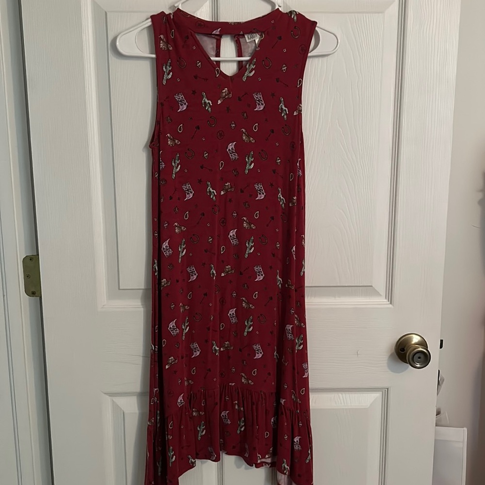 Kandy Kiss Cowgirl Dress for Girls, size 14 in Kids, and Made in Vietnam